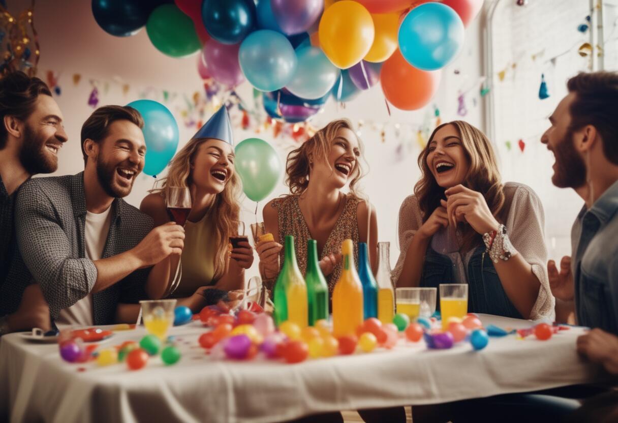 Idee pour animer un anniversaire adulte facilement à la maison